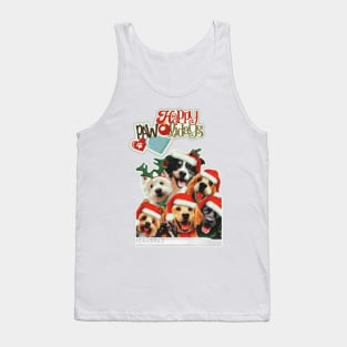 happy pawlidays Tank Top